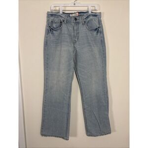 Mossimo Jeans 32x30 Straight Bootcut Light Wash Utility Workwear Denim Pants y2k